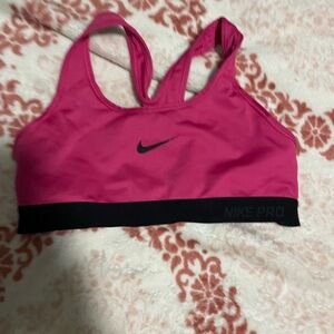 Nike Pro Women's Pink Sports Bra
